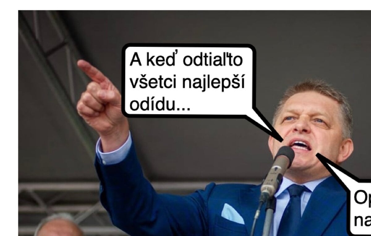 Cynicka obluda Volici Smeru sa deru nahor