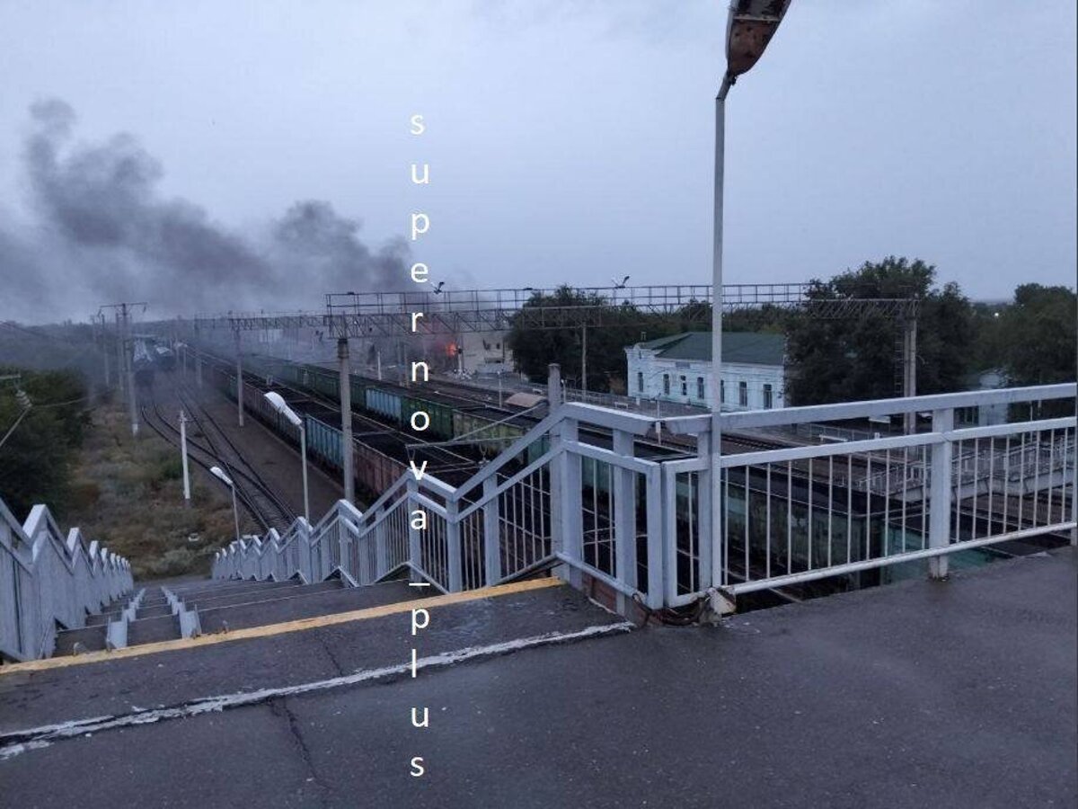 Ukrajina Rusko Online Ukrajinske utoky narusili zeleznicnu dopravu na juhu Ruska