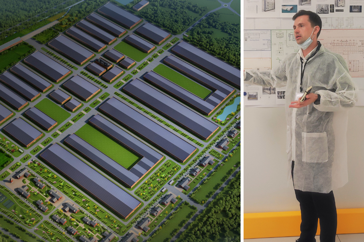 Vystavba priemyselneho parku v Suranoch pokracuje