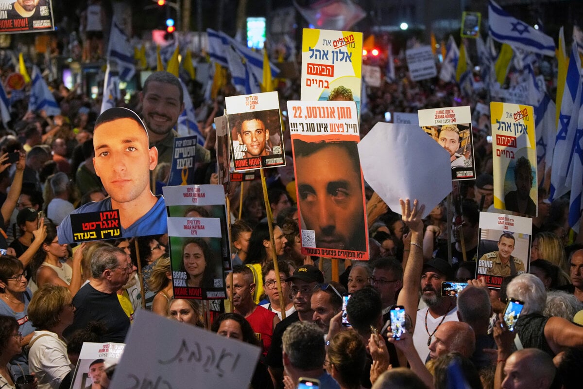 Tisice demonstrantov v Izraeli ziadali ukoncenie vojny v Pasme Gazy