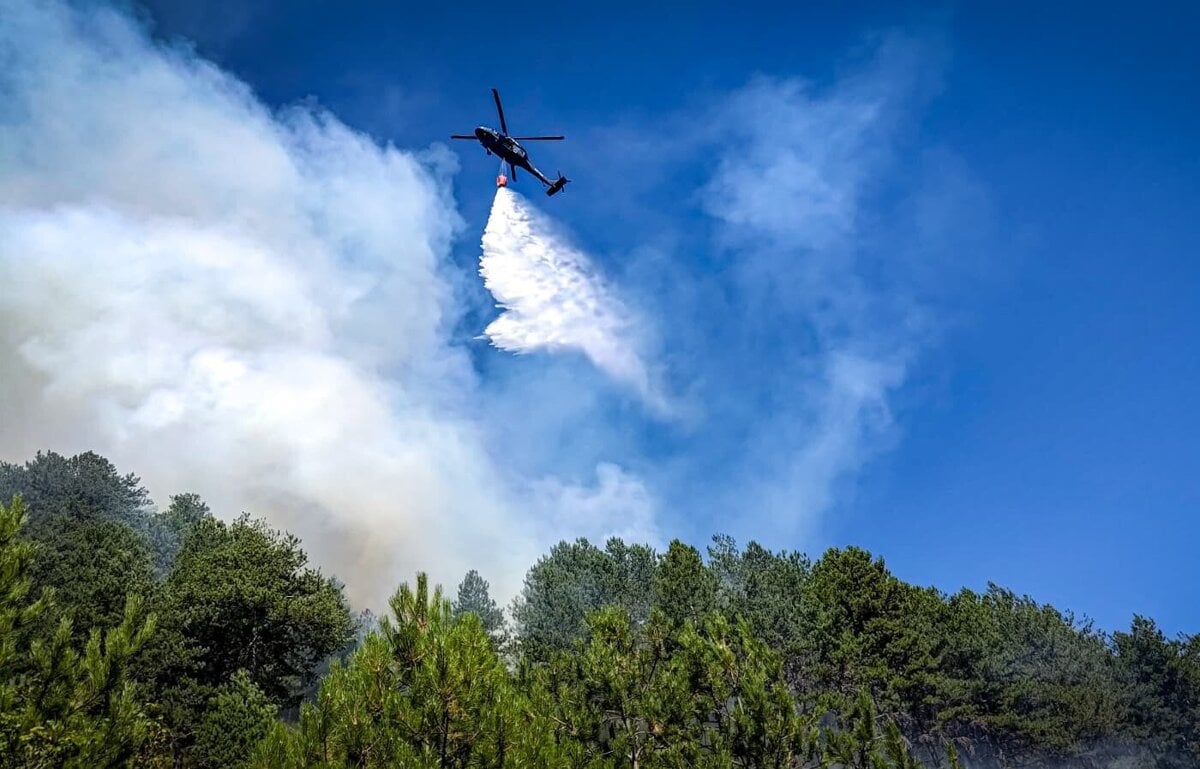 Zasah slovenskych hasicov v Albansku nemal efekt