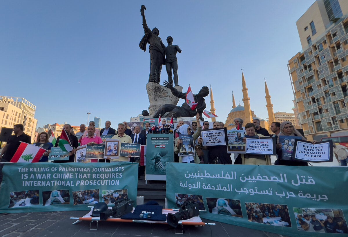 Media zo vyse 70 statov odsudili zabijanie novinarov v Gaze