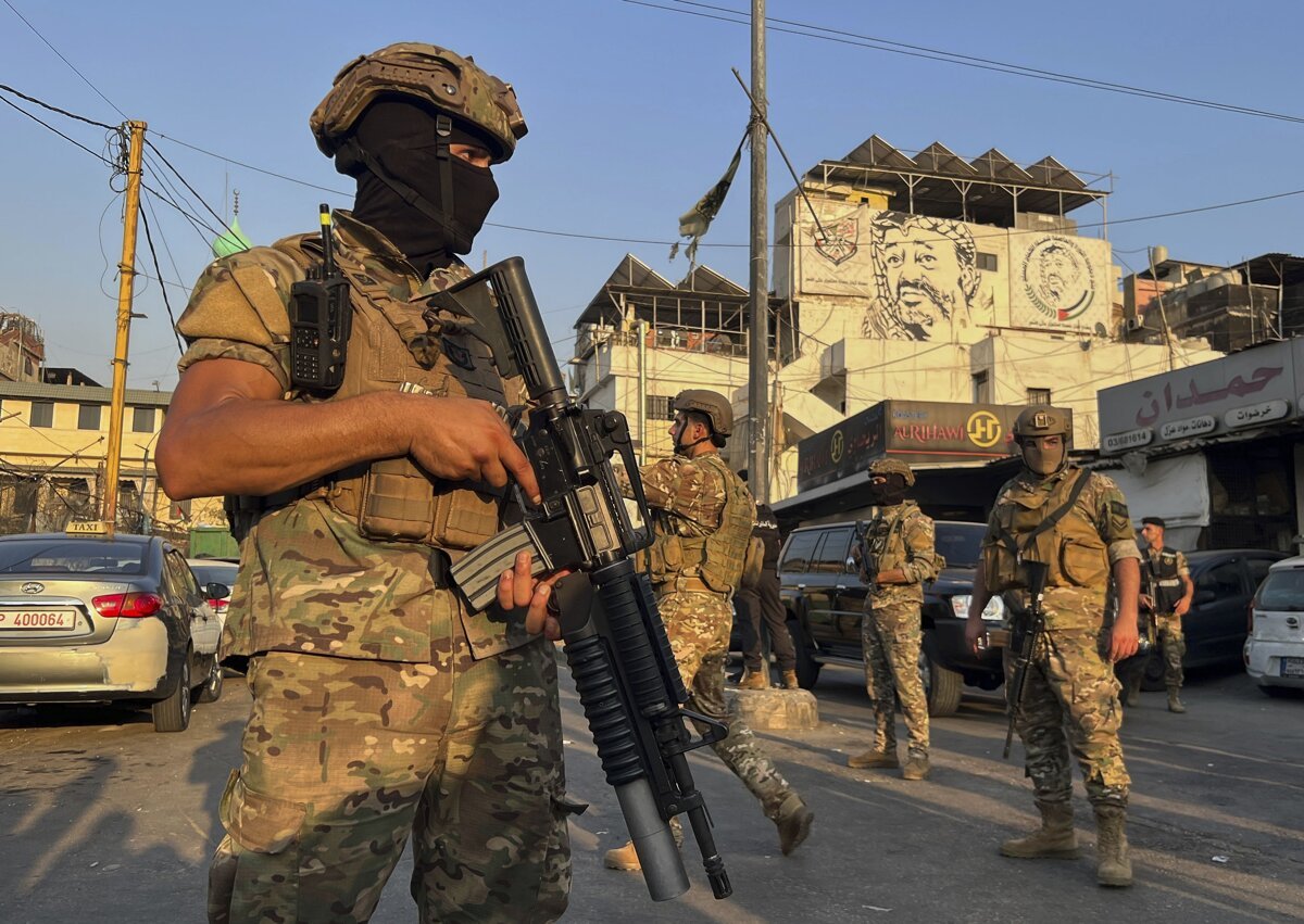 Palestinske frakcie z uteceneckych taborov v Libanone odovzdali dalsie zbrane