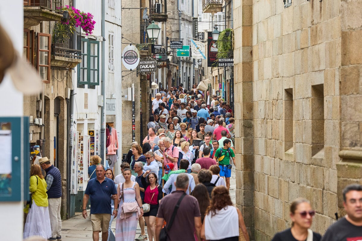 Putnici premenili Santiago de Compostela na ohnisko turizmu