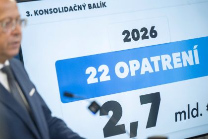 Treti balik konsolidacie nebude podla ekonoma stacit