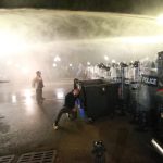 Gruzinskaa policia na den volieb rozohnala protest pred palacom