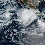 Hurikan Priscilla naberal na sile v Tichom oceane