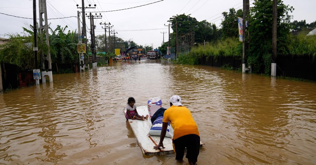 Sri Lanka Cyklon Ditwah si doteraz vyziadal 123 obeti