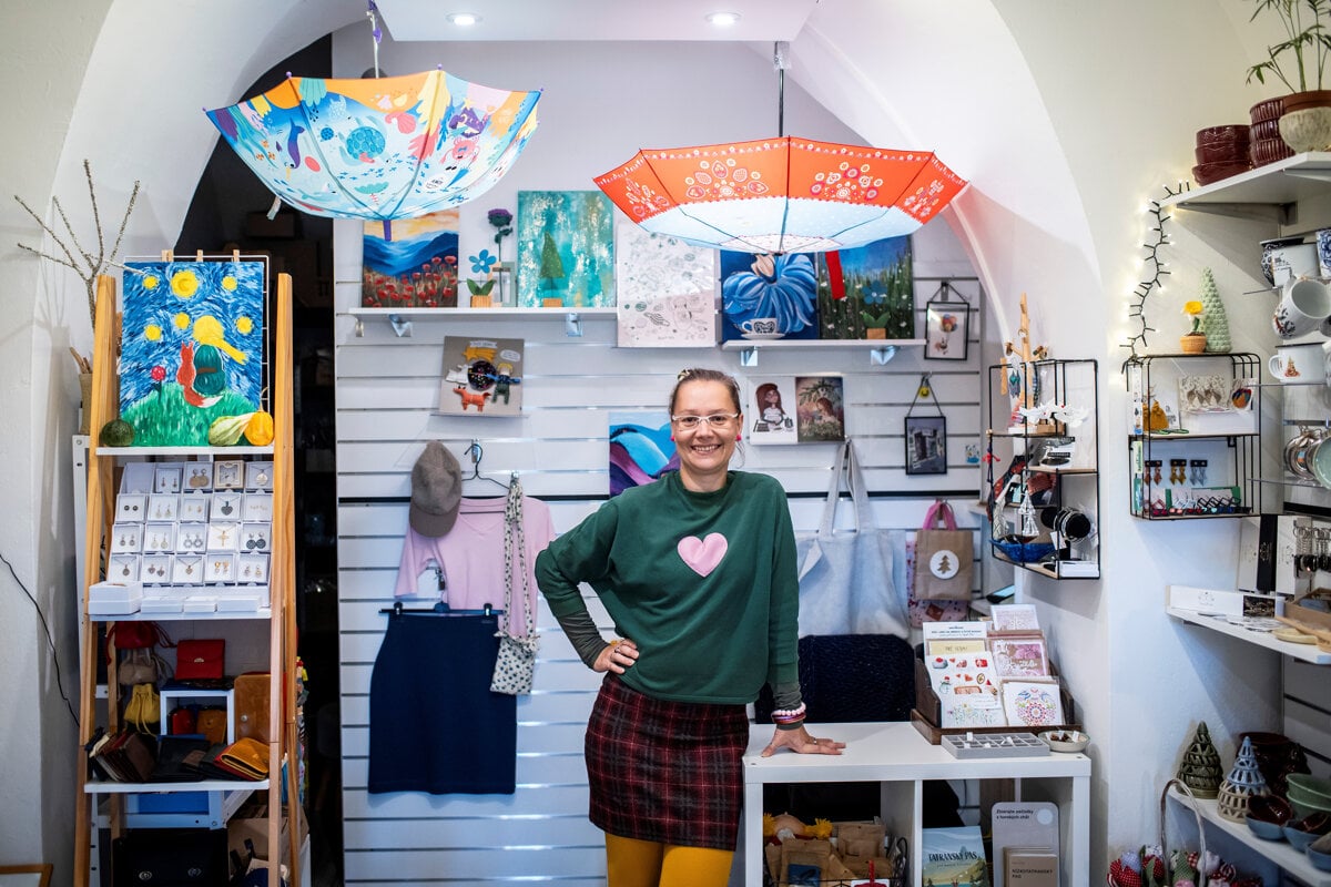 Zivot na Slovensku Majitelka obchodu vaha s rozhodnutim