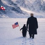 Biely dom zverejnil AI fotku Trumpa s tucnikom a gronskou vlajkou Vyvolala posmesne reakcie