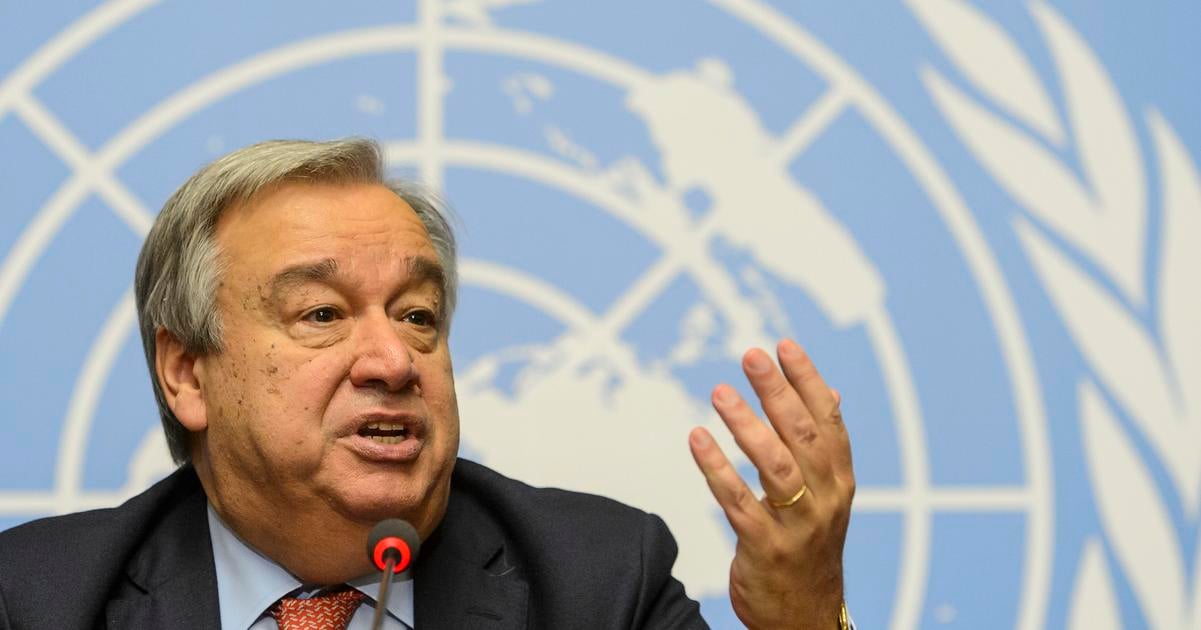 Guterres OSN hrozi financny kolaps