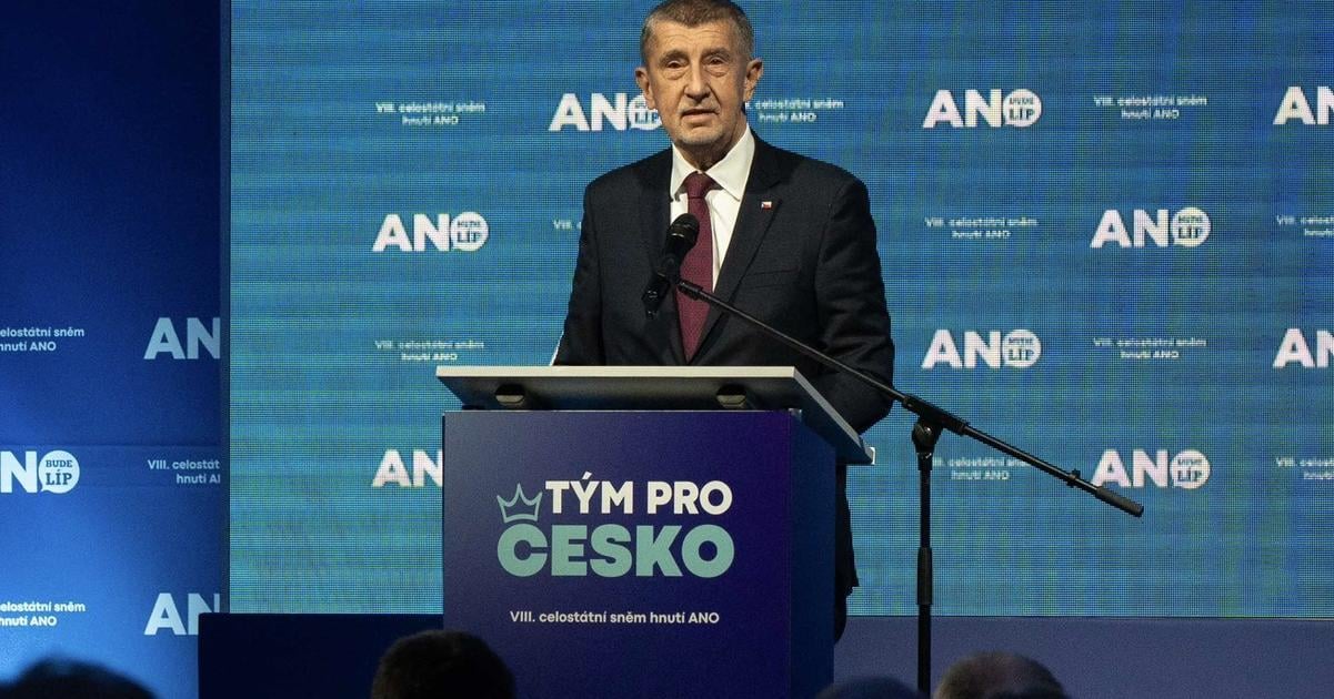 KRATKE CR Hnutie ANO zvolilo Andreja Babisa za svojho predsedu