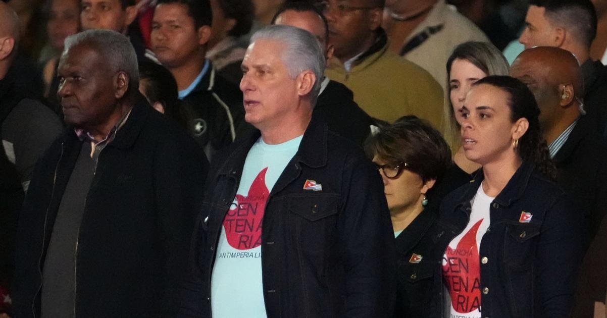 KUBA Presidentsk Diaz Canel obvinil Trumpa z udusenia Kuby fasizmu a genocidy