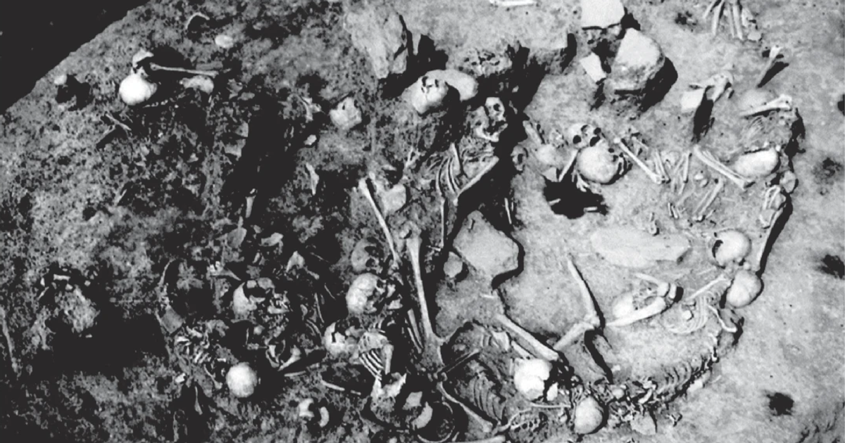 Masaker z doby zeleznej Pri konflikte o vlastnictvo pody zavrazdili deti a zeny