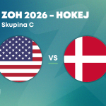 ONLINE USA Dansko dnes hokej na ZOH 2026 ZIVE skupina C