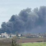 V areali byvaleho zavodu Bukoza v Hencovciach sa objavil poziar