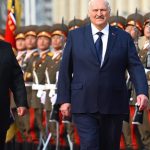 Kim Cong un privital Lukasenka v Pchjongjangu