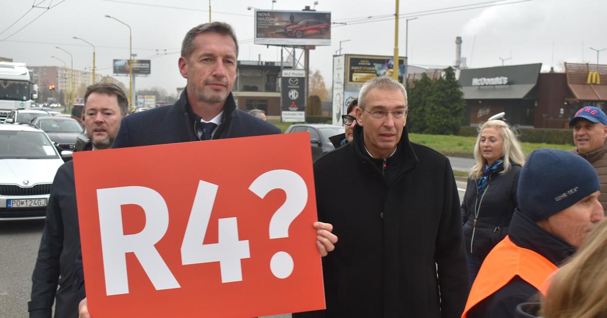 Presovsky kraj je ciernou dierou vyznamnej trasy Zupa ziada dostavbu R4 a varuje pred blamazou