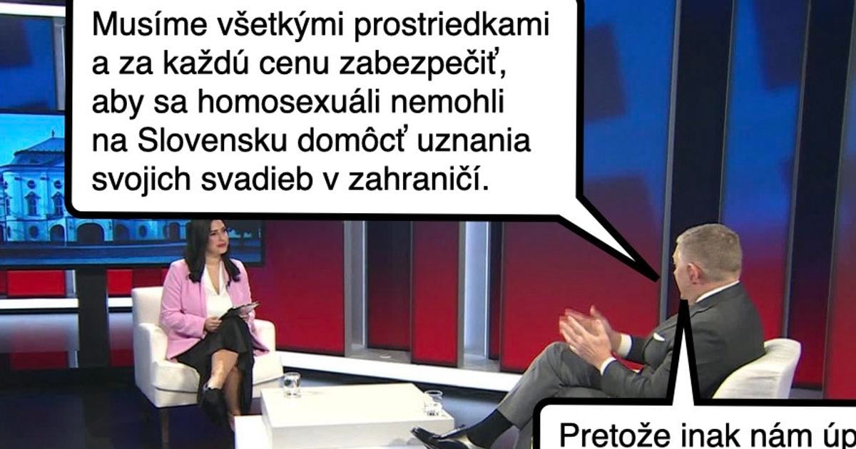 Cynicka obluda Aku hrozbu sa snaz Fico odvratit