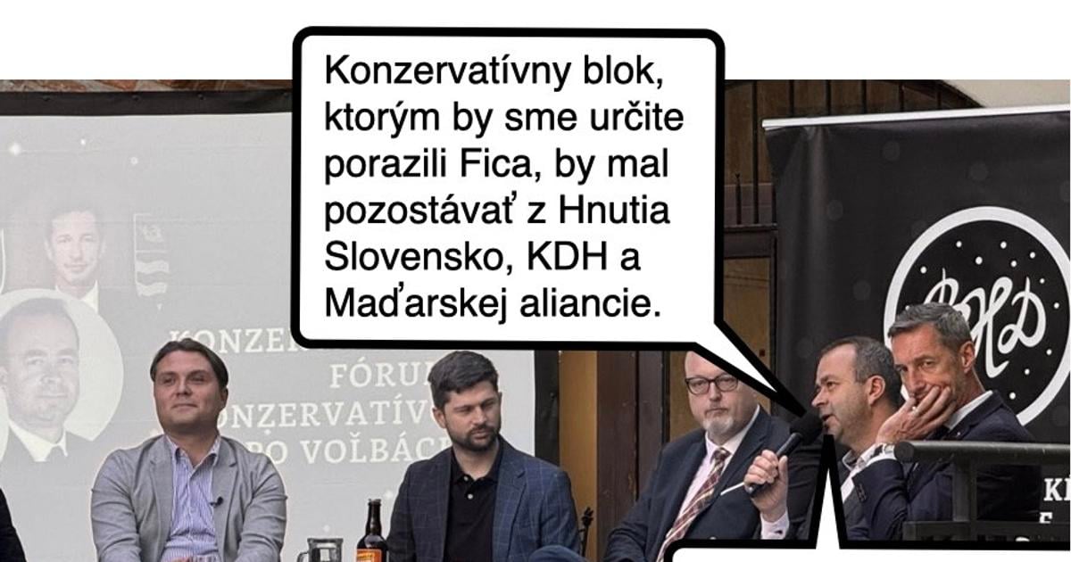 Cynicka obluda Konzervativny blok Ficovych pomocnikov