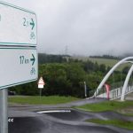 Dva hrady spojila cyklotrasa Vazska cyklomagistrala sa predlzila problemovy usek nadalej zostava neprejazdny
