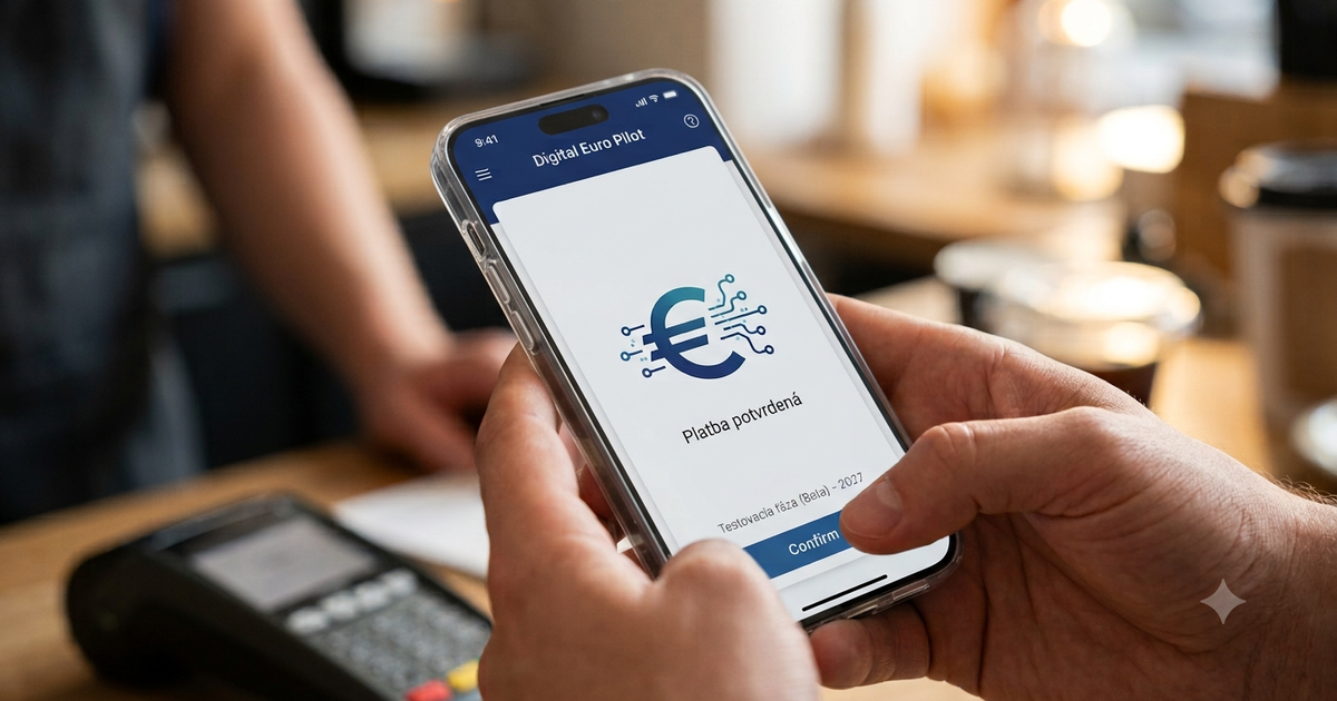 Slovensko bude 12 mesiacov skusat digitalne euro
