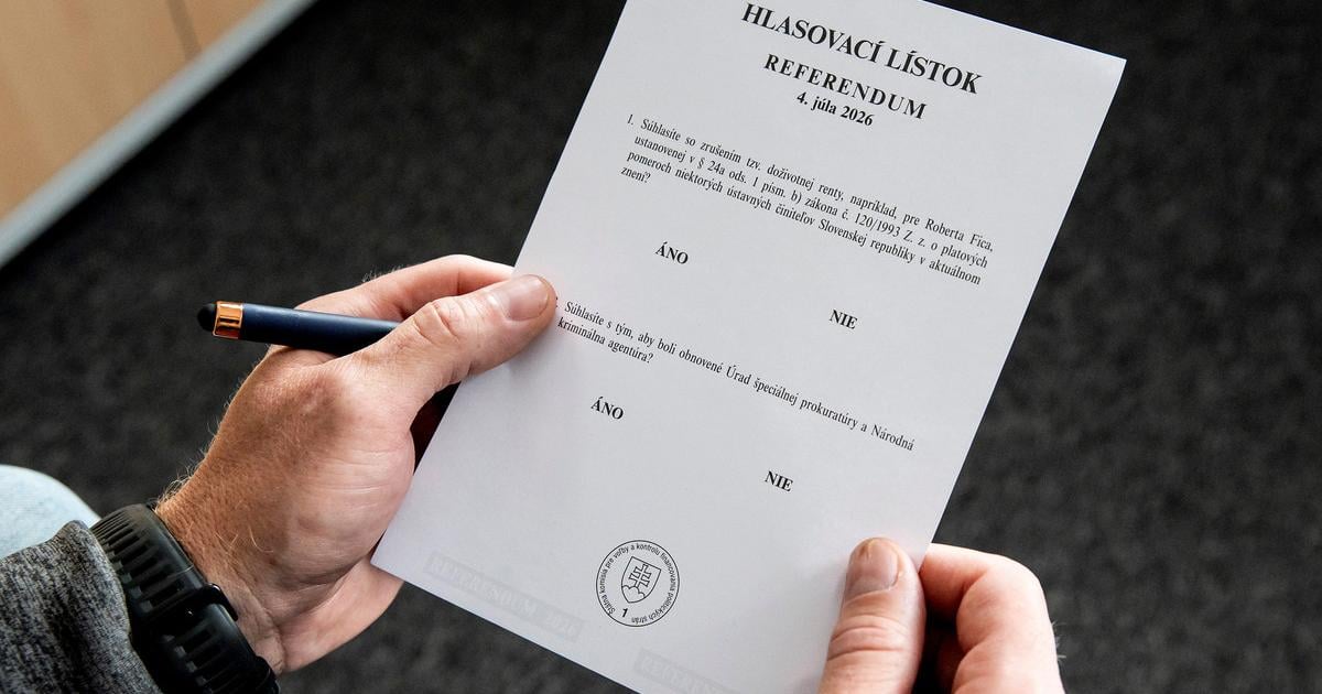 referendum 2026 slovensko hlasuje v referende ktore iniciovala strana demokrati minuta po minute