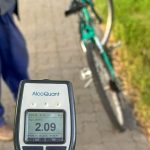 Kosicki krajski policajti vyrazili rano na cesty Nafukali dvaja vodici a jeden cyklista