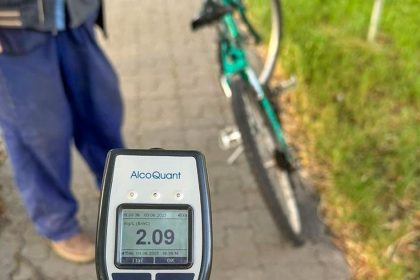 Kosicki krajski policajti vyrazili rano na cesty Nafukali dvaja vodici a jeden cyklista