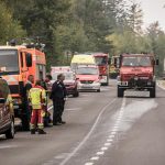 Nemecke pohranicne mesto nariadilo ciastocnu evakuaciu z dovodu rozsiahleho poziaru v Belgicku